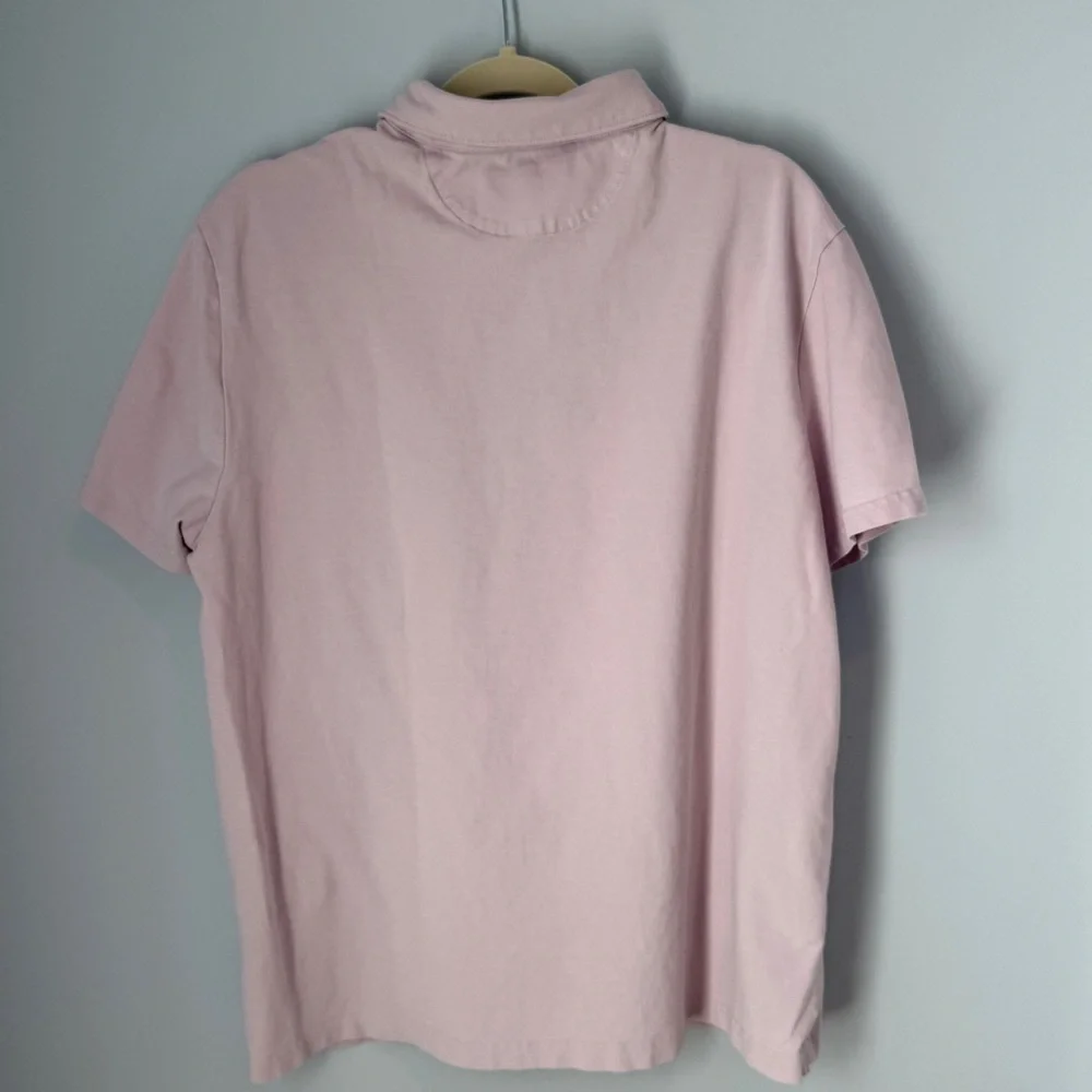 Banana Republic Men’s Performance Pique Polo Shirt Pink